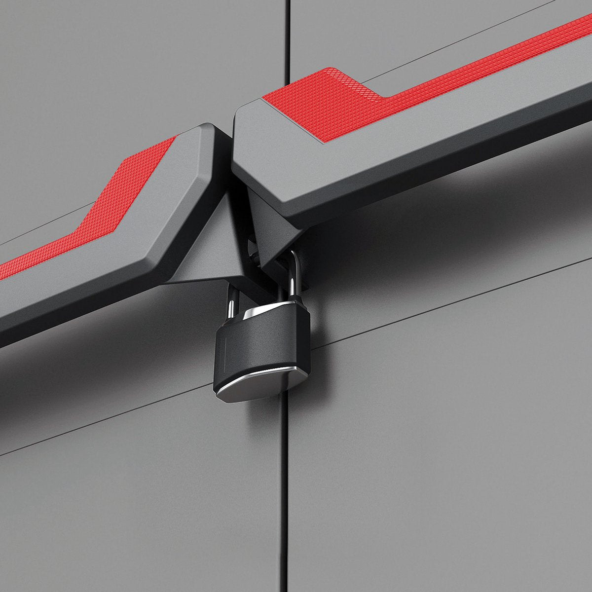 Keter Stilo Opbergkast hoog - Utility - 3 planken - 39x68x173cm - Donkergrijs/Zwart