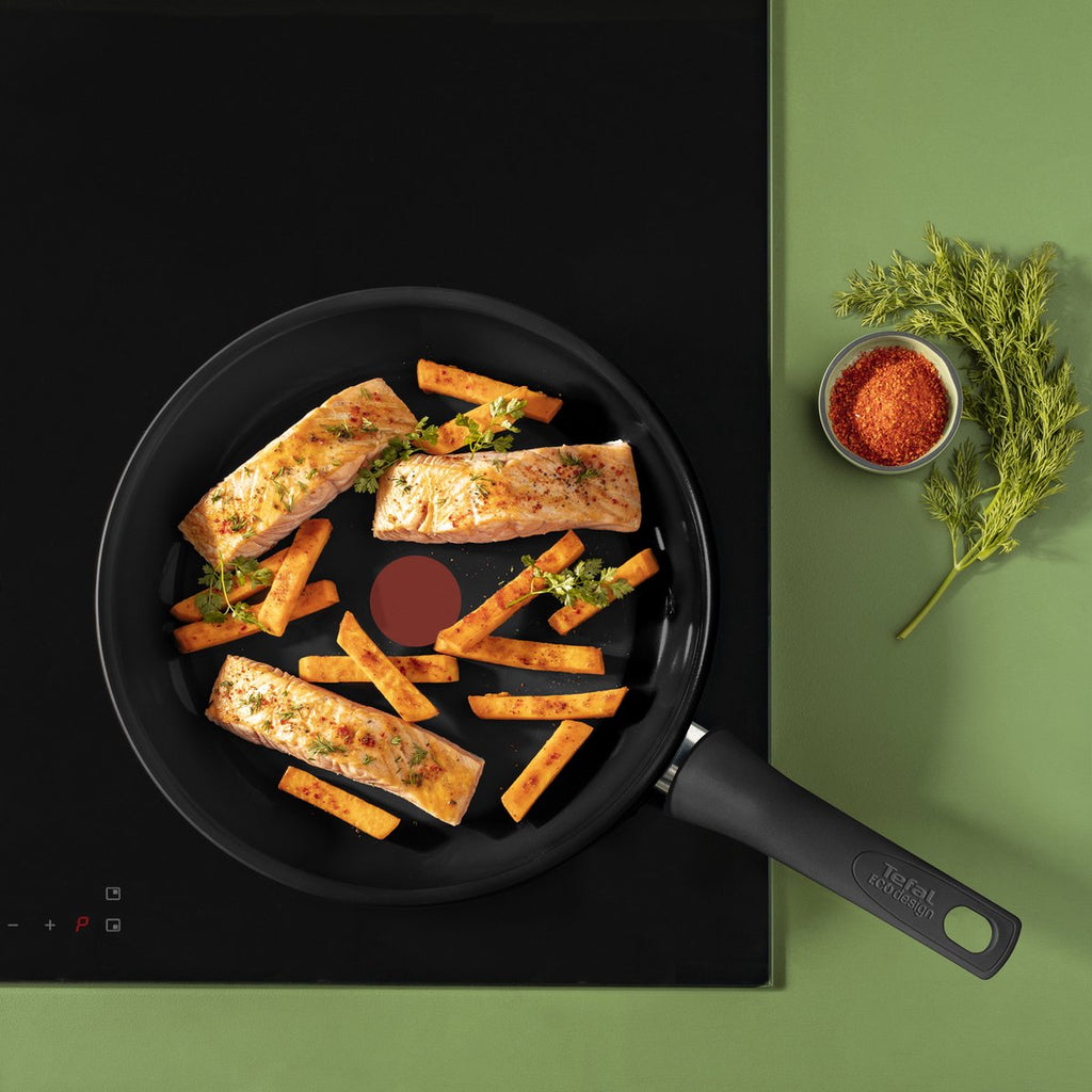 Tefal Renew Black ON - Ceramic Frying Pan - Ø28 cm - PFAS-free - Induction Suitable