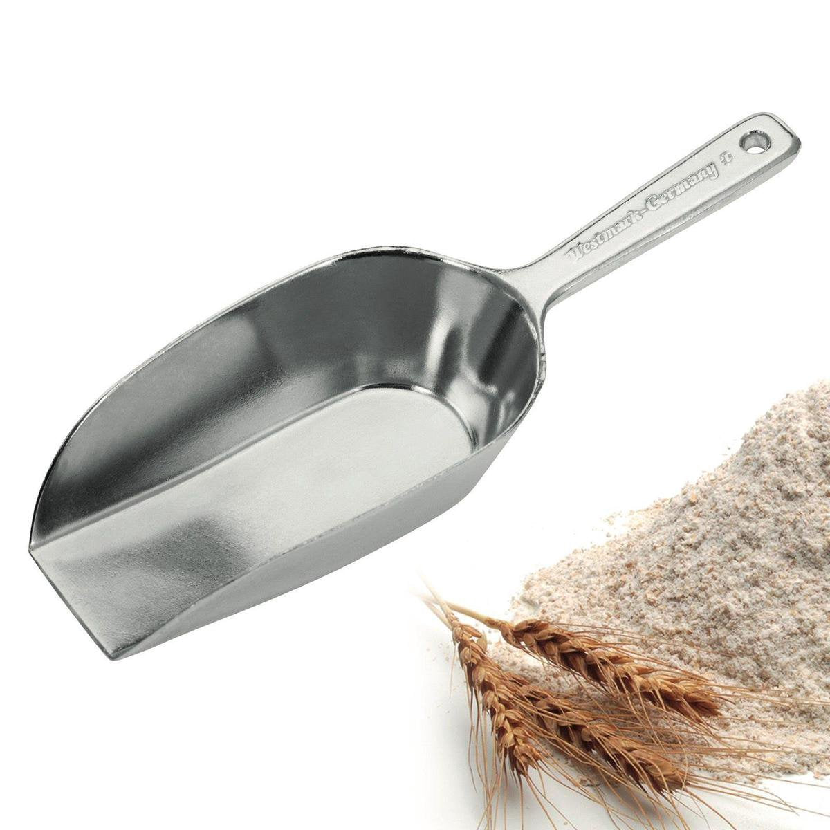 Westmark Maatschep, volume: 113 ml (ca. 110 g meel), aluminium, Hygia, zilver, 91312291