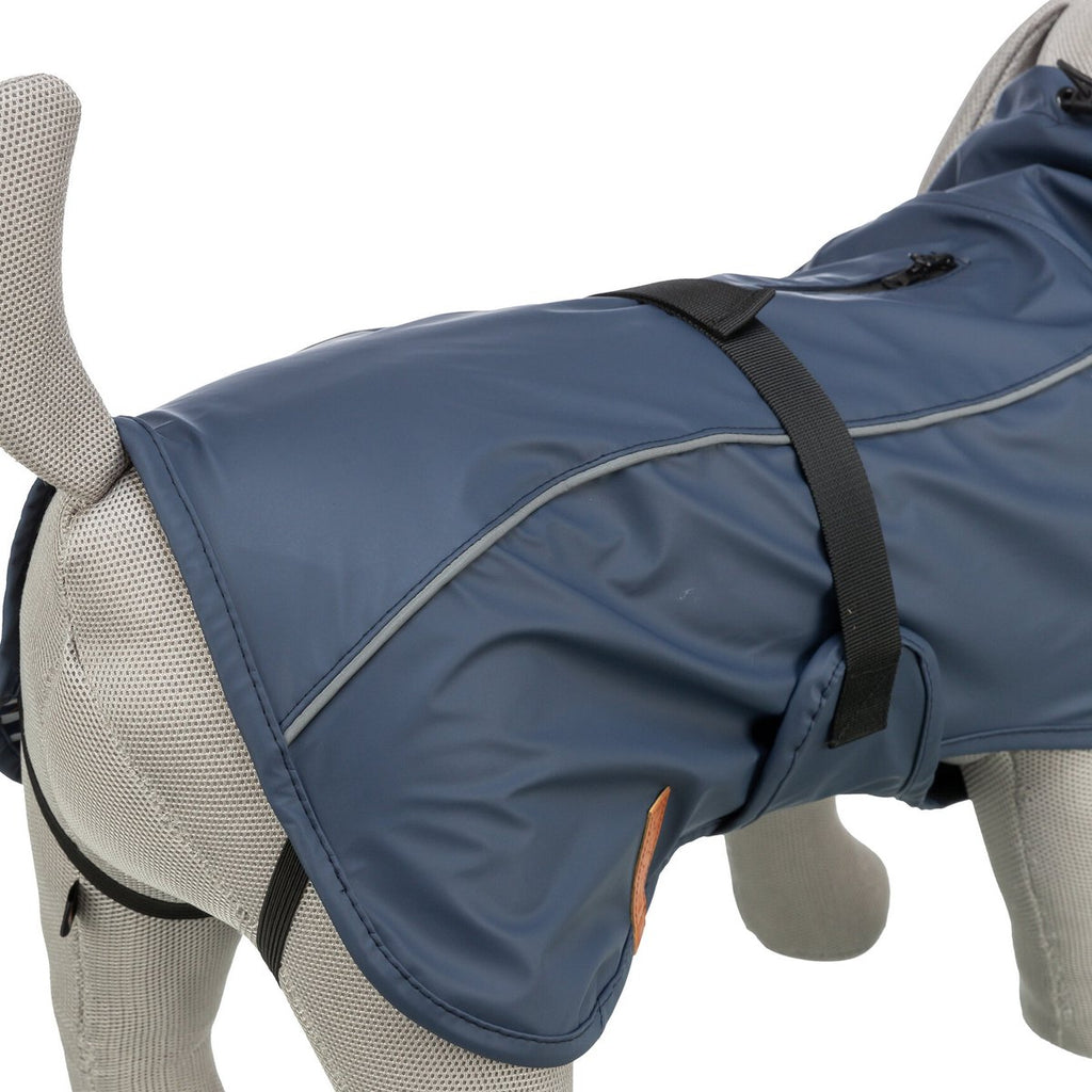 Trixie Be Nordic Regenjas voor Honden - Husum Blauw - Ruglengte 30 cm - XS