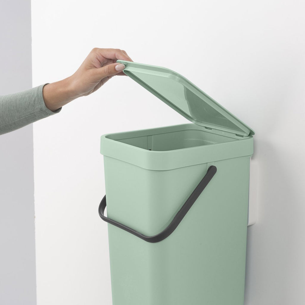 Brabantia Sort & Go Waste Bin - 12 litre - Jade Green