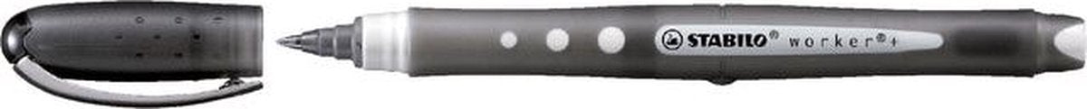 STABILO Worker Colorful - Rollerball 0.5 mm - Black - per piece