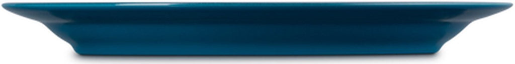 Le Creuset 4 aardewerken dinerborden Deep Teal 27cm