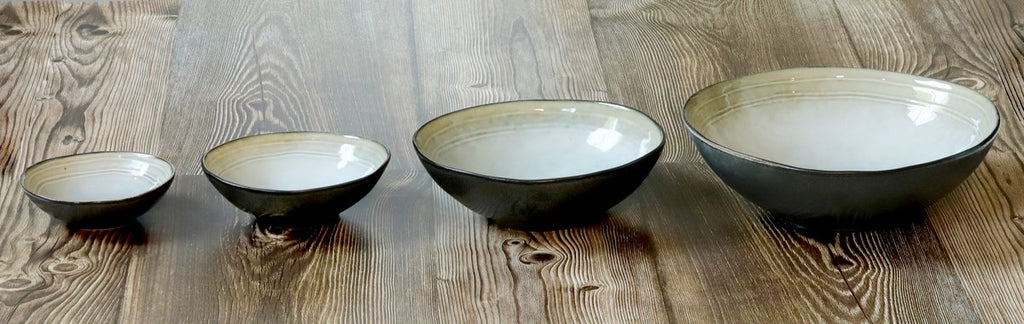 Medard de Noblat - Shadow Nacre - Grote kom 15.2 cm - 6 delig - Stoneware