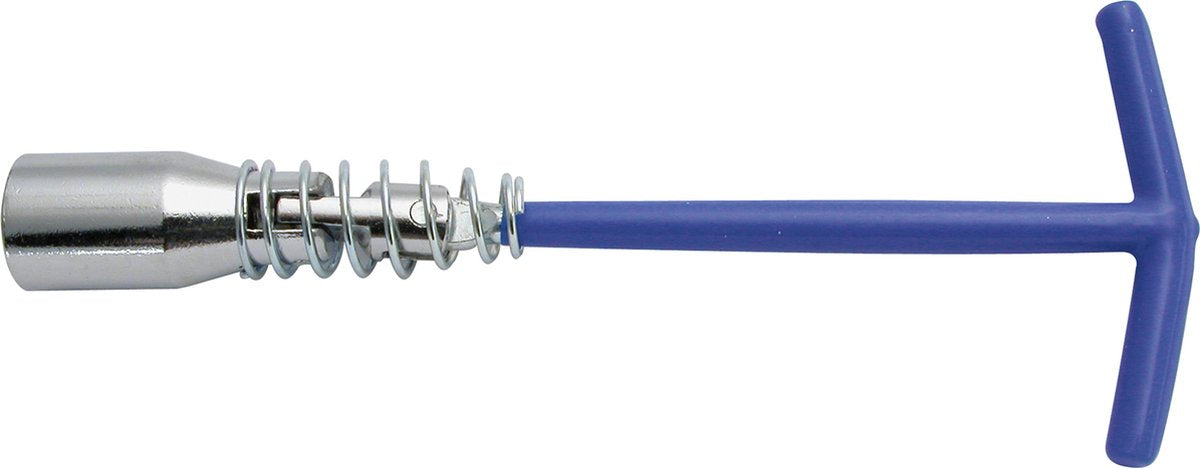 Carpoint Bougiesleutel T-greep 23,5 Cm Staal 16/21 Mm Blauw