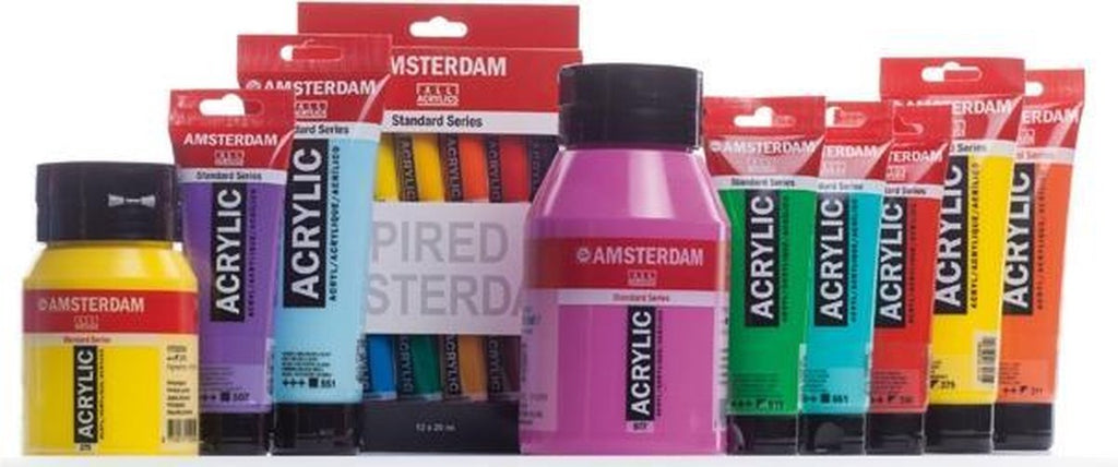 Amsterdam Standard Series Acrylic Color Tube 120 ml Primary Magenta 369