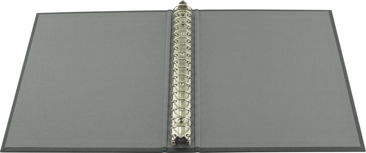 Kangaro ringband - A5 - 17-rings - O-mechaniek - 19mm - zwart