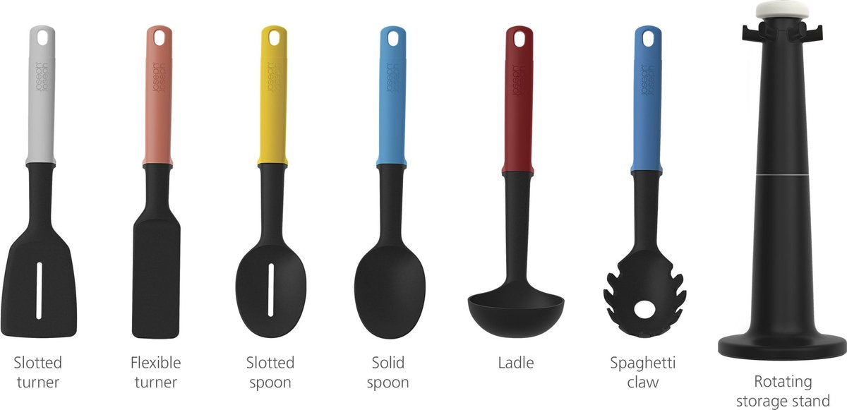 Joseph Joseph - Elevate Carousel with 6 Kitchen Tools - Plastic - Multicolor