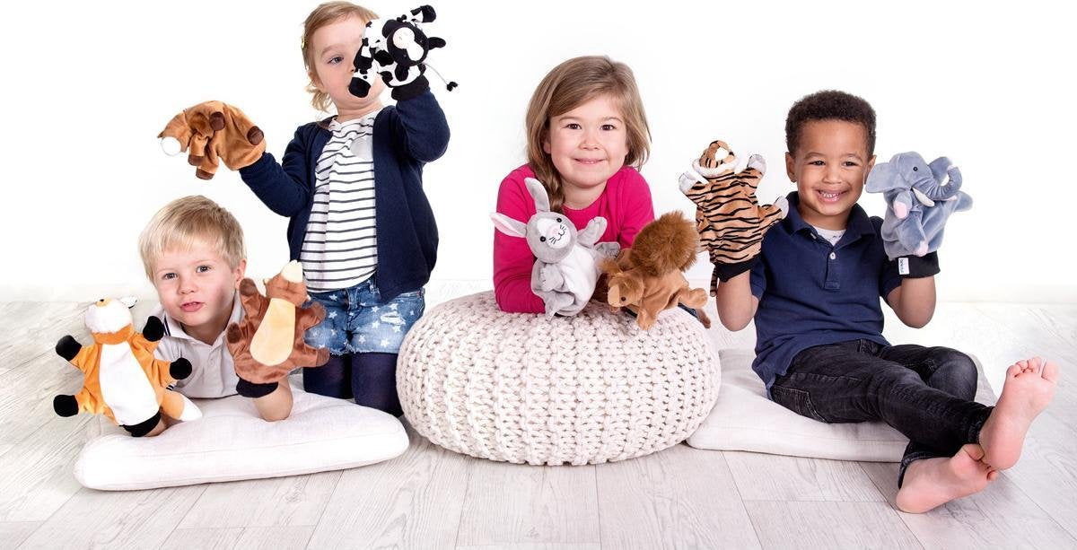Beleduc - Lieveheersbeestje Speelhandschoen - Handpop
