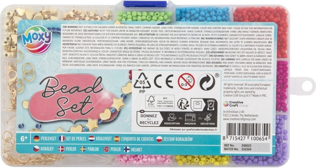 Grafix kralen opbergbox creatief speelgoed sieraden maken.