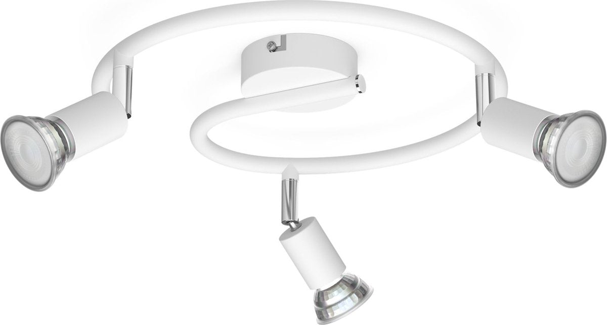 Philips Limbali opbouwspot - 3-lichts - wit