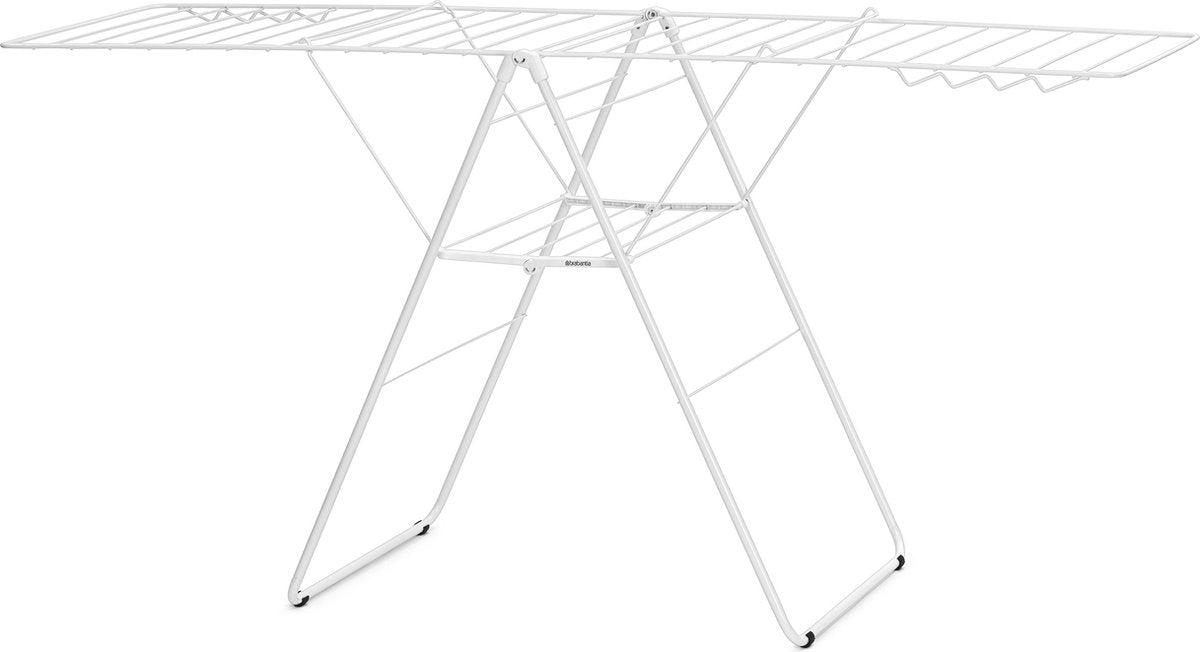 Brabantia HangOn Droogrek 25m - Inklapbaar Wasrek - White