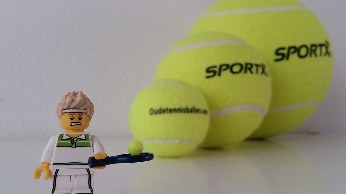 SportX Jumbo Tennisbal L Roze