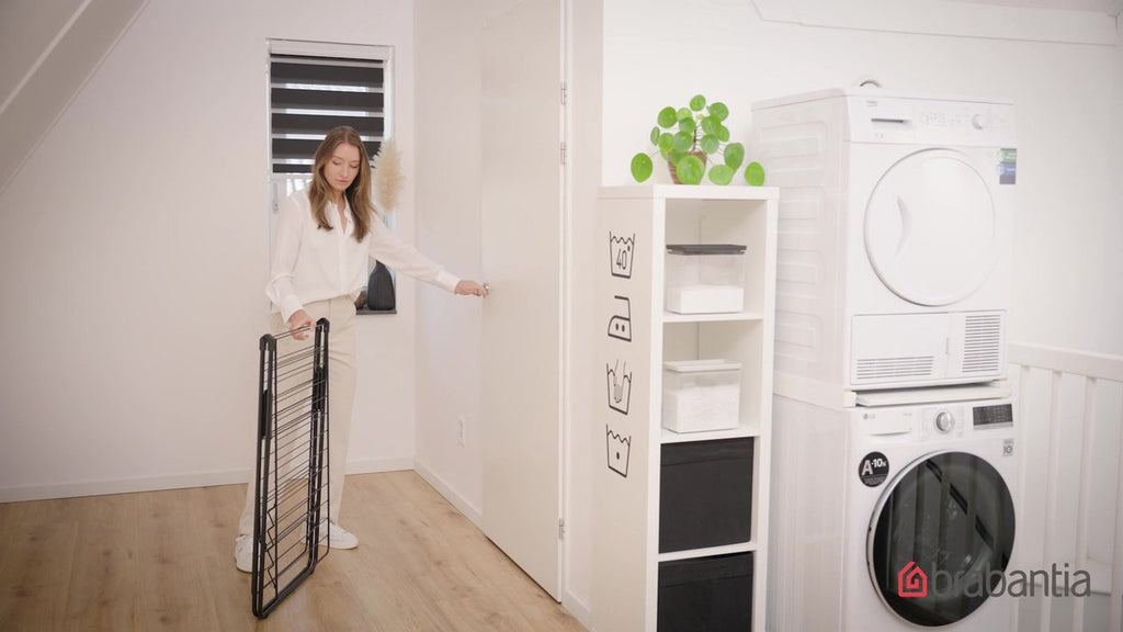 Brabantia HangOn Droogrek 25m - Inklapbaar Wasrek - White