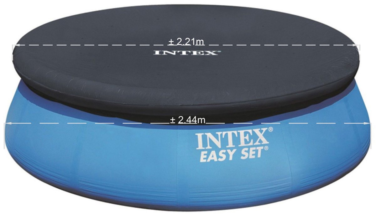 Intex Zwembad Afdekzeil - Ø 244 cm Easy Set