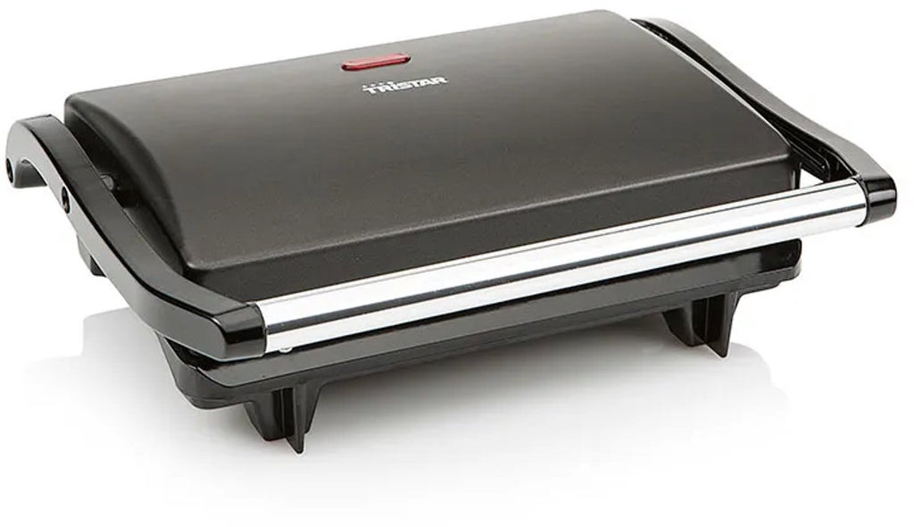 Tristar Contactgrill - GR-2650 - 700W - Tosti apparaat - Panini grill- 22,5x14cm bakoppervlak - Verticaal opbergen - Zwart