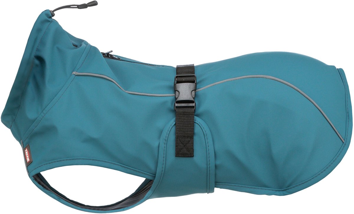 Trixie Regenjas Hond - Vimy - Geel - Ruglengte 62 cm - 3XL