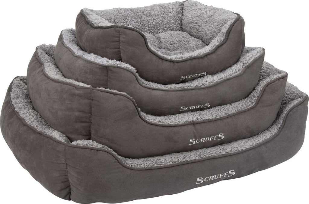 Scruffs Cosy - Comfortable Soft Padded Dog Bed - Caramel Brown - Medium 60 x 50 cm