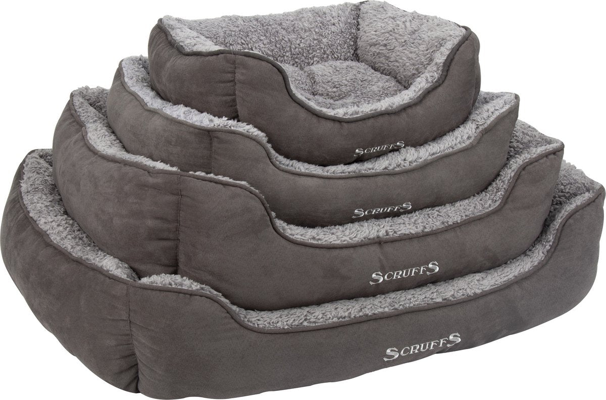 Scruffs Cosy - Comfortabele Zacht Gevoerde Hondenmand - Karamel Bruin - Medium 60 x 50 cm