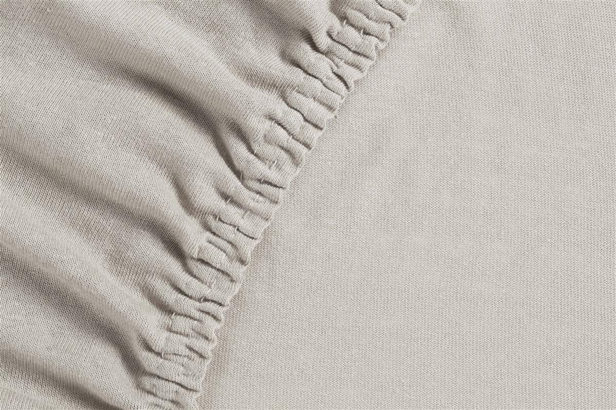 Ambiante Katoen - Splittopper Hoeslaken - 180x200/210 - Gebroken wit