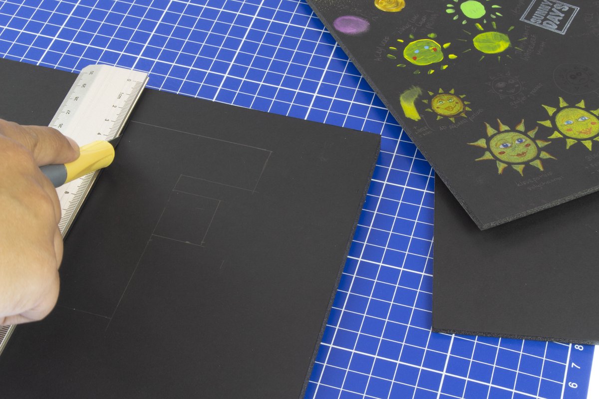 Kangaro foamboard - A3 - 10mm - black - box of 5 pieces