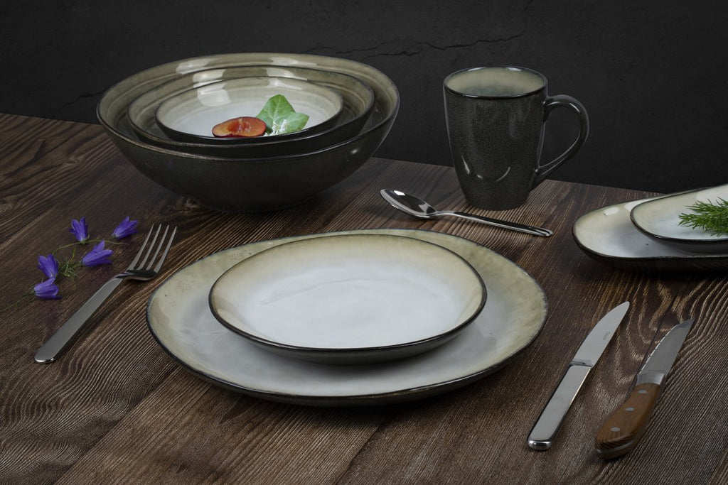 Medard de Noblat - Shadow Nacre - Grote kom 15.2 cm - 6 delig - Stoneware