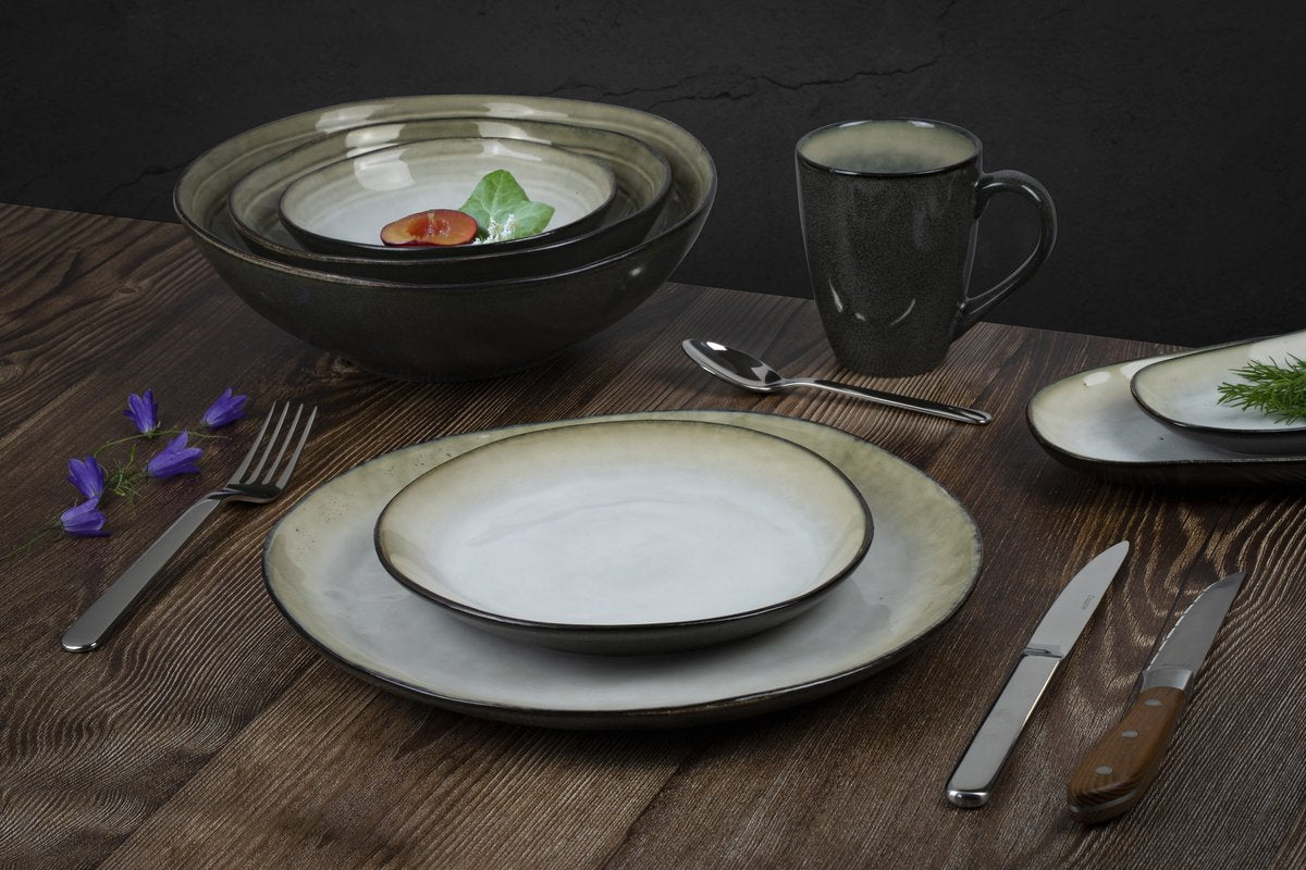 Medard de Noblat - Shadow Nacre - Grote kom 15.2 cm - 6 delig - Stoneware