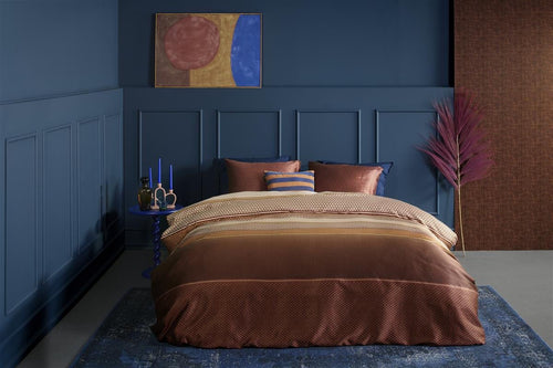 Beddinghouse Romeo duvet cover - Single - 140x200/220 cm - Brick red