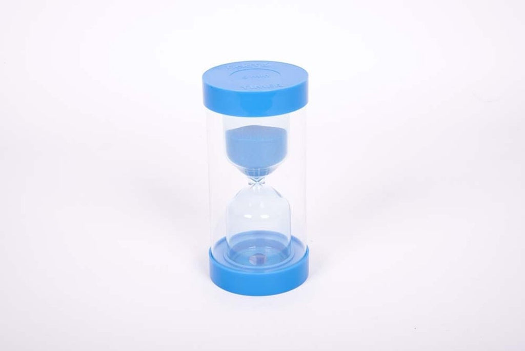 TickiT zandloper educatief speelgoed ColourBright 30 minuten zwart.