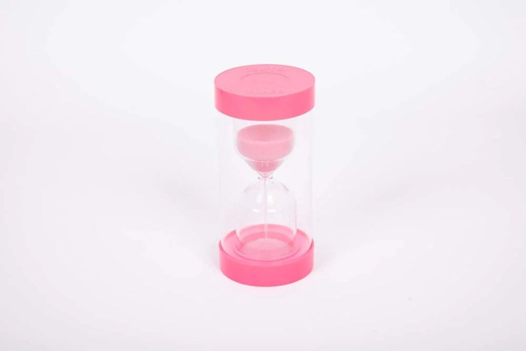 TickiT zandloper educatief speelgoed ColourBright 30 minuten zwart.