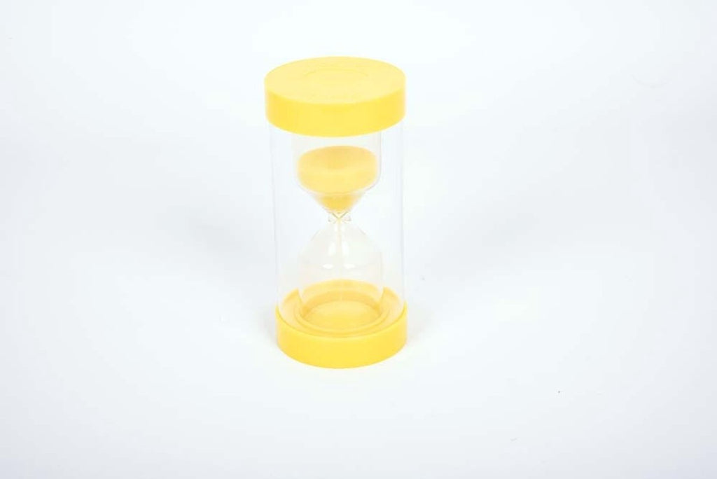 TickiT zandloper educatief speelgoed ColourBright 30 minuten zwart.