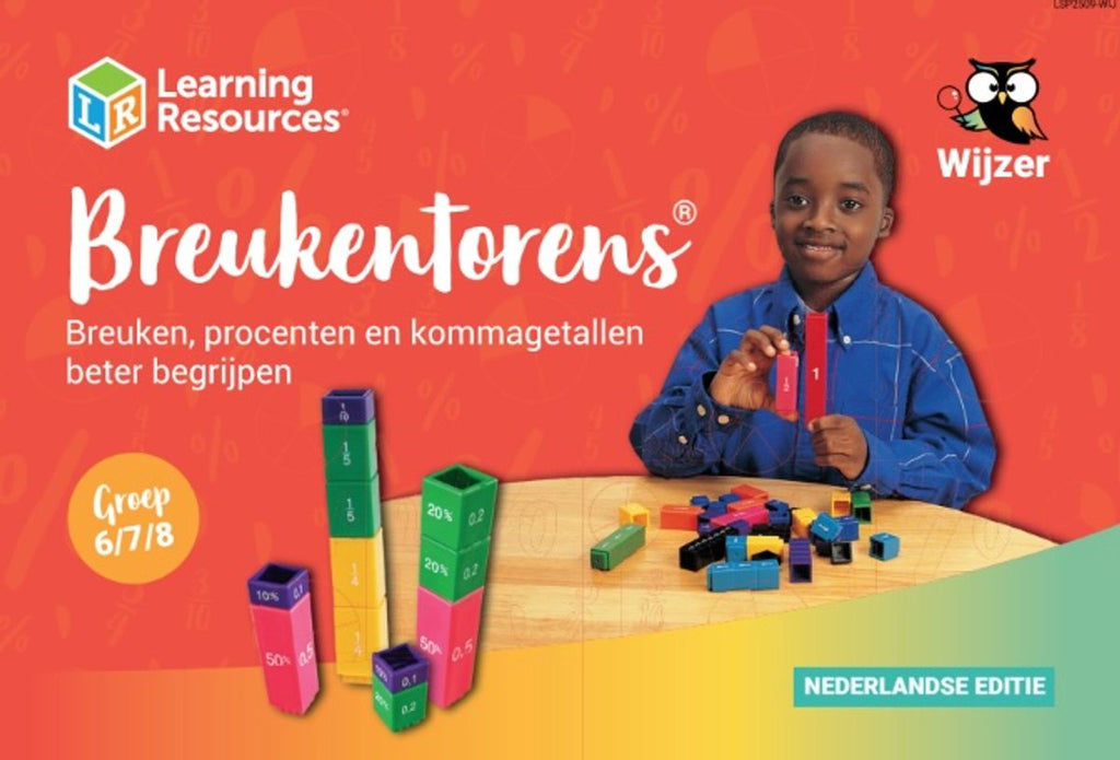 Breukentorens - Breuken leren visueel maken - Geschikt voor groep 6, 7 en 8 - Ideaal voor beelddenkers - Wijzer over de Basisschool