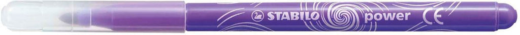 STABILO Power - Viltstift - Tot 8 Weken Zonder Dop - Etui Met 24 Kleuren
