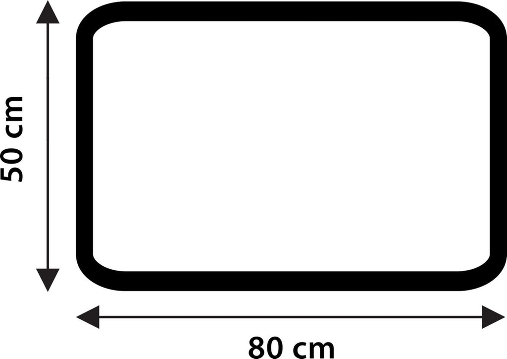 Differnz Initio Bath Mat 50x80cm Rose