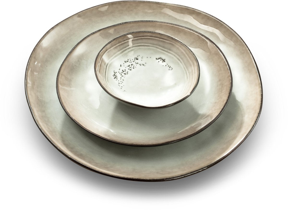 Medard de Noblat - Shadow Nacre - Grote kom 15.2 cm - 6 delig - Stoneware