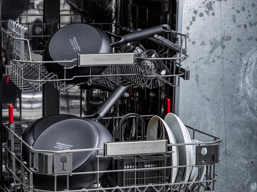 KitchenAid Classic Forged Aluminium koekenpan ø24cm - zwart - inductie - anti-aanbak - PFAS-vrij