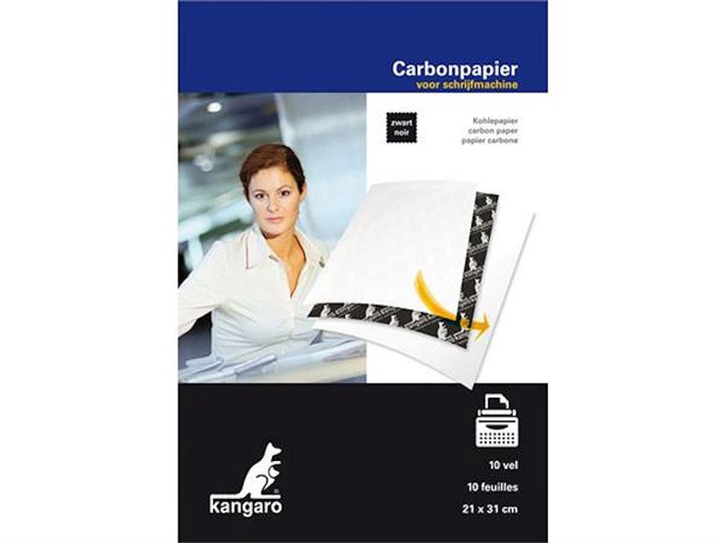 Kangaro carbon paper - A4+ - 10 sheets - black