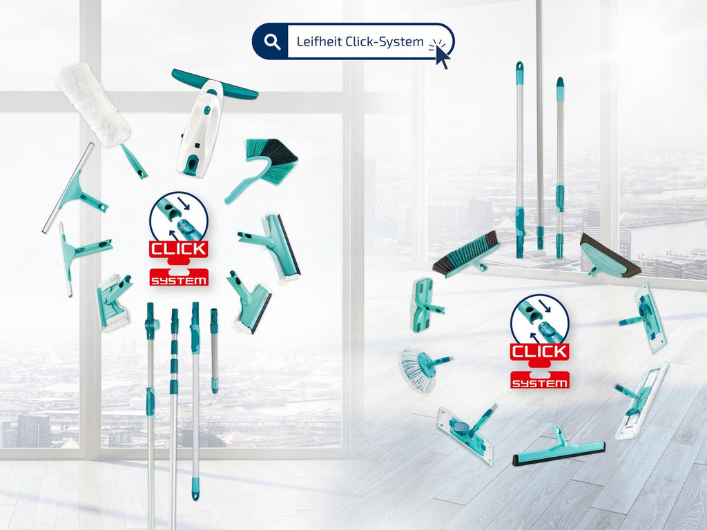 Balai à franges Leifheit Clean Twist M Ergo mobile - ensemble de nettoyage système complet avec roulettes - 33 cm - 6 litres – Retour, comme neuf