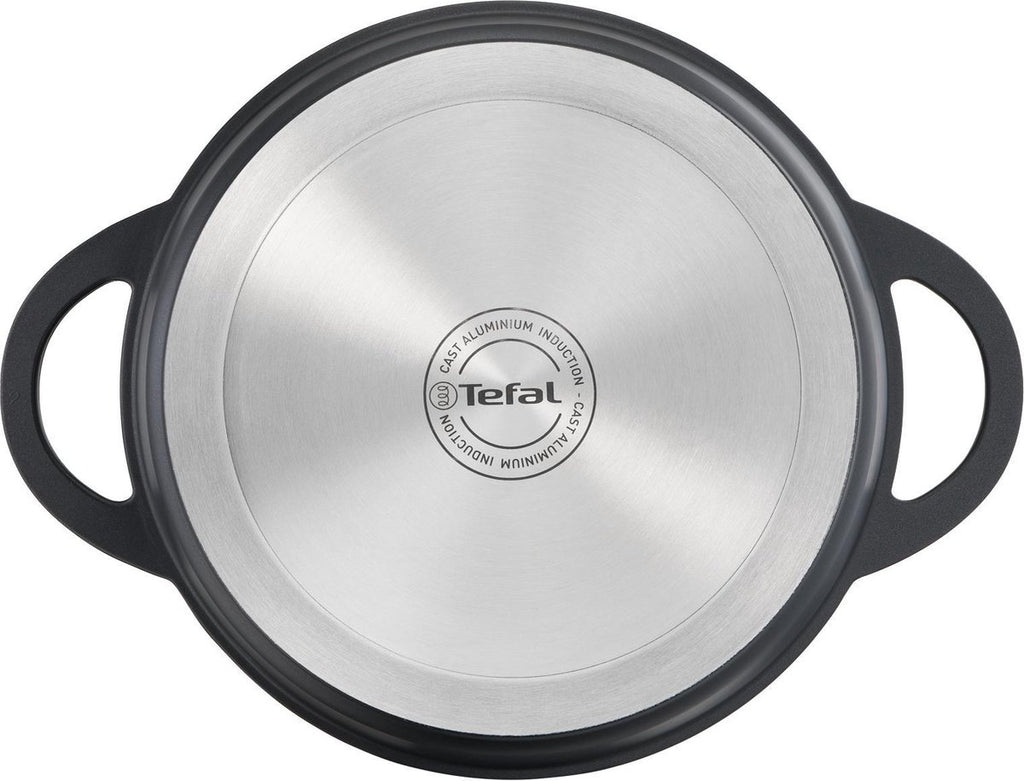 Tefal Trattoria - Braadpan - Ø28 cm - Inclusief Deksel - Gietijzer - Geschikt voor Inductie
