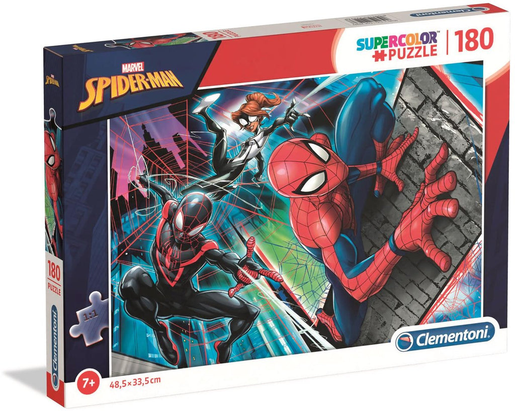 Clementoni - Puzzle - 180 Pieces - Spider-Man - Kids - Ages 7 and up