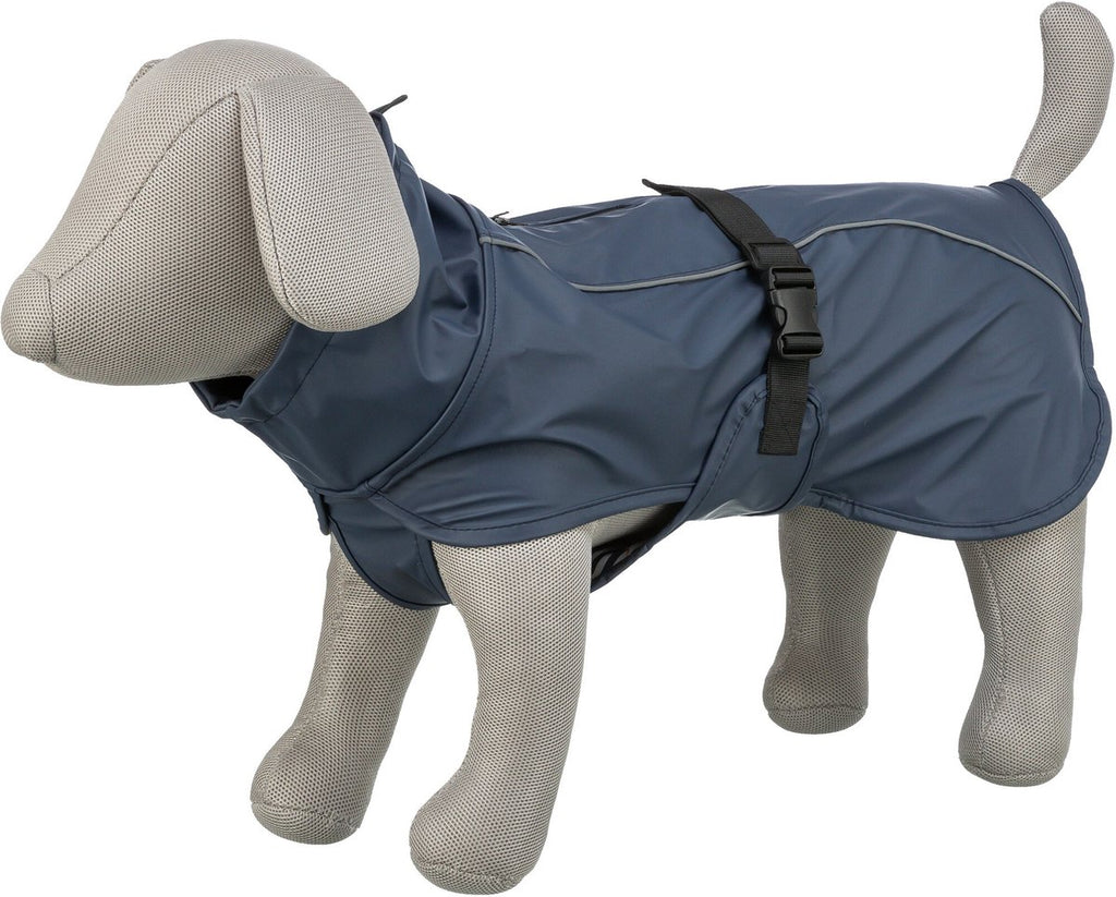 Trixie Be Nordic Regenjas voor Honden - Husum Blauw - Ruglengte 30 cm - XS