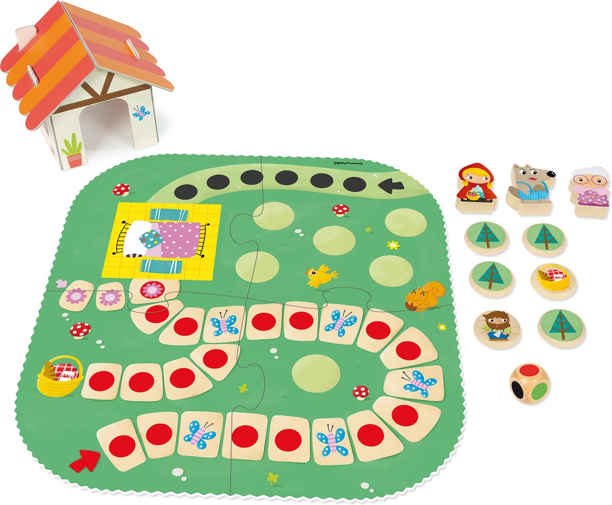 Jumbo - Goula - Little Red Riding Hood Roodkapje - Bordspel