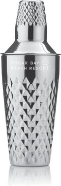Viski Faceted Cocktailshaker - roestvrijstaal - 740ml