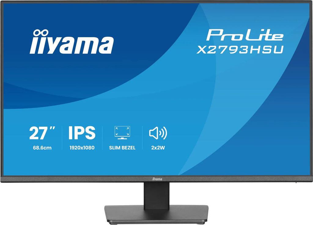 iyama ProLite X2793HSU-B1 - 27 inch - Full HD - IPS - USB-Hub (2x)