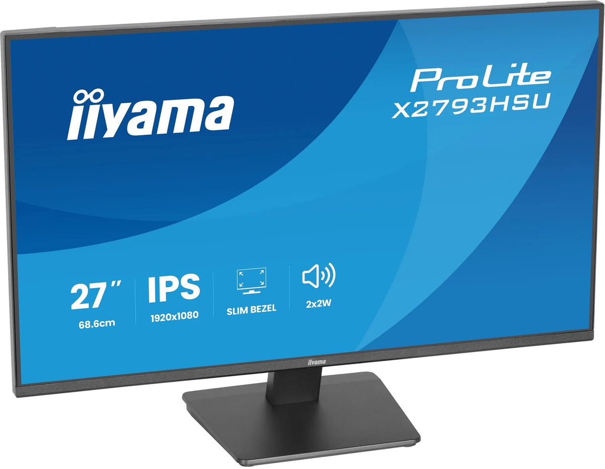 iyama ProLite X2793HSU-B1 - 27 inch - Full HD - IPS - USB-Hub (2x)