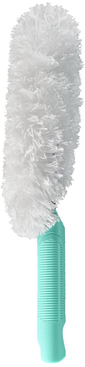 Leifheit Superduster M plumeau set - click system handvat - incl. 2 wasbare overtrek - microvezel