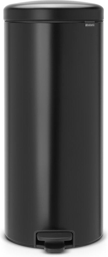 Brabantia NewIcon Prullenbak - 30 liter - Matt Black – Outlet, licht beschadigd