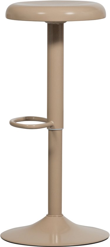 WOOOD Isaac Barkruk - Metaal - Zand - 81x39x39