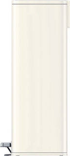 EKO - Marina Pedaalemmer 30 liter - Stainless steel Plastic - crême wit - Prullenbak