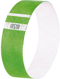 Sigel evenementenbandjes super soft 255x25mm neon groen